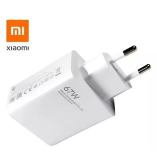 Carregador Turbo 67w Para Xiaomi Redmi Note 9 10 11 12 Pro Cor Branco