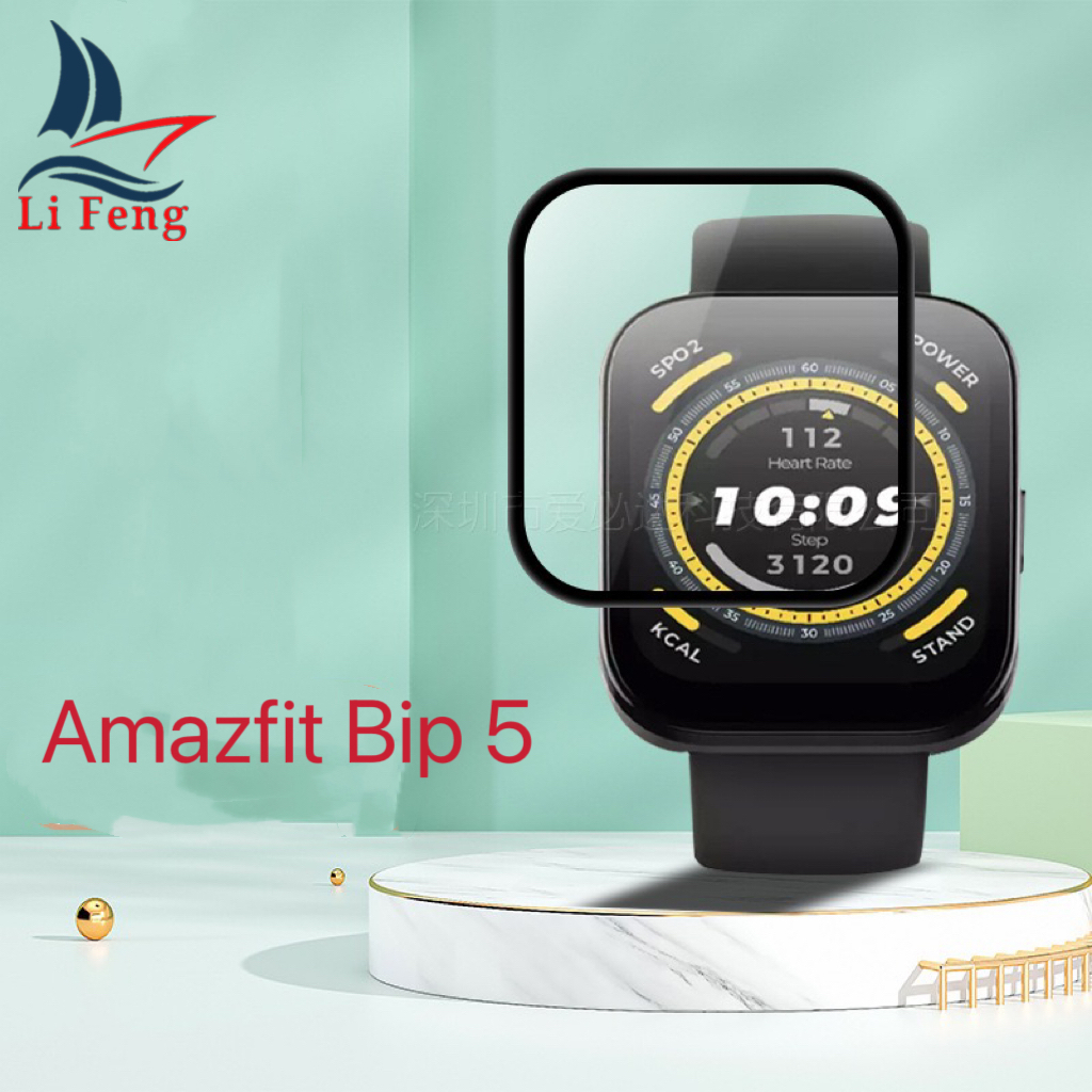 Película Nano 3d p/Smartwatch Para Amazfit BIP 5 em Oferta na Shopee