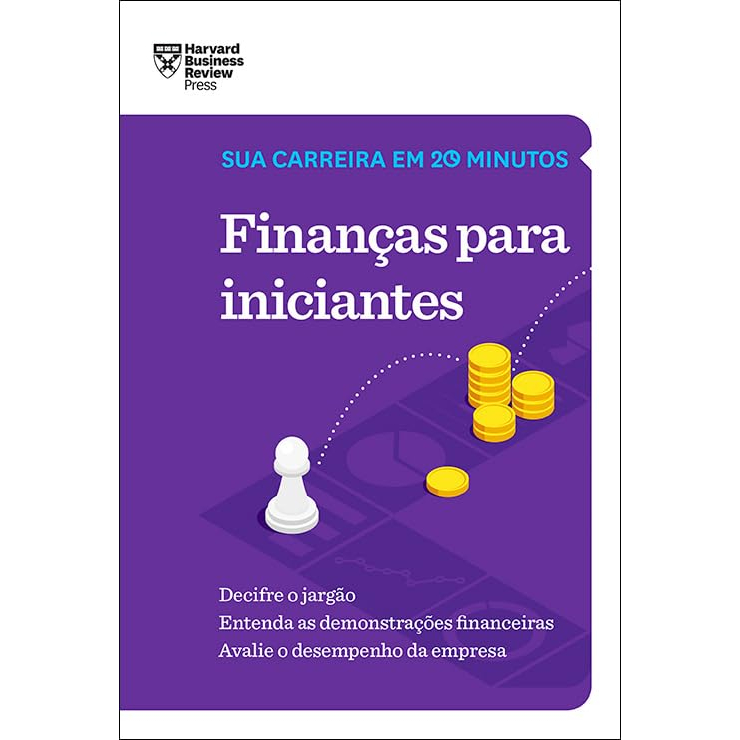 livro - Finanças para iniciantes Capa comum