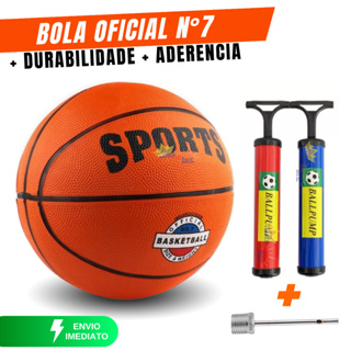 Bola de Basquete Oficial Sem e Com Bomba De Encher Bolas Basketball em Oferta na Shopee
