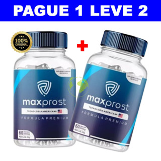 02 Max Prost Suplemento Alimentar para Auxiliar na Redução da Próstata 120 Cápsulas - Promoção do Consumidor