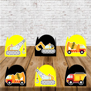 50 Forminhas Docinhos Construção Máquinas em Oferta na Shopee