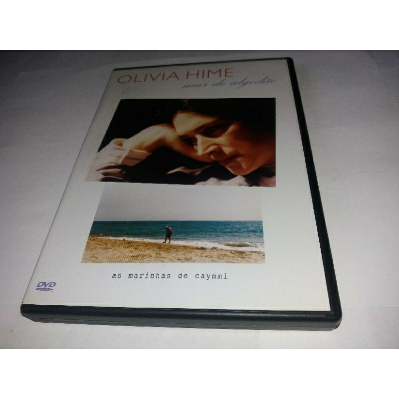 Dvd - Olivia Hime - Mar de Algodao : As Marinhas de Caymmi - 2003 - Encarte