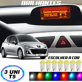 Lâmpada T5 Pinguinho Computador de Bordo Peugeot 206 207 307 3 Peças em Oferta na Shopee