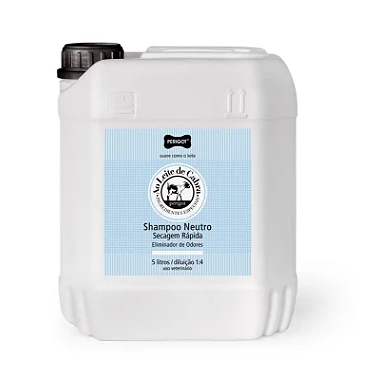 Shampoo Neutro Ao Leite de Cabra Perigot com Eliminador de Odores – 5L