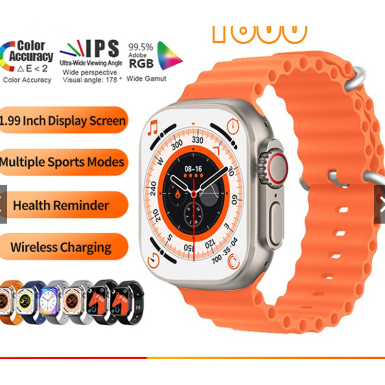 T800 t900 promax L KD99 X8 PRO MAX Relógio Original Ultra-Smart Watch Série 8 Temperatura Corporal Bluetooth Chamadas