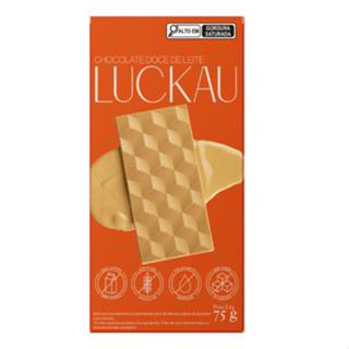 Barra Chocolate Branco Doce de Leite SEM GLÚTEN SEM LACTOSE SEM AÇÚCAR - 75g