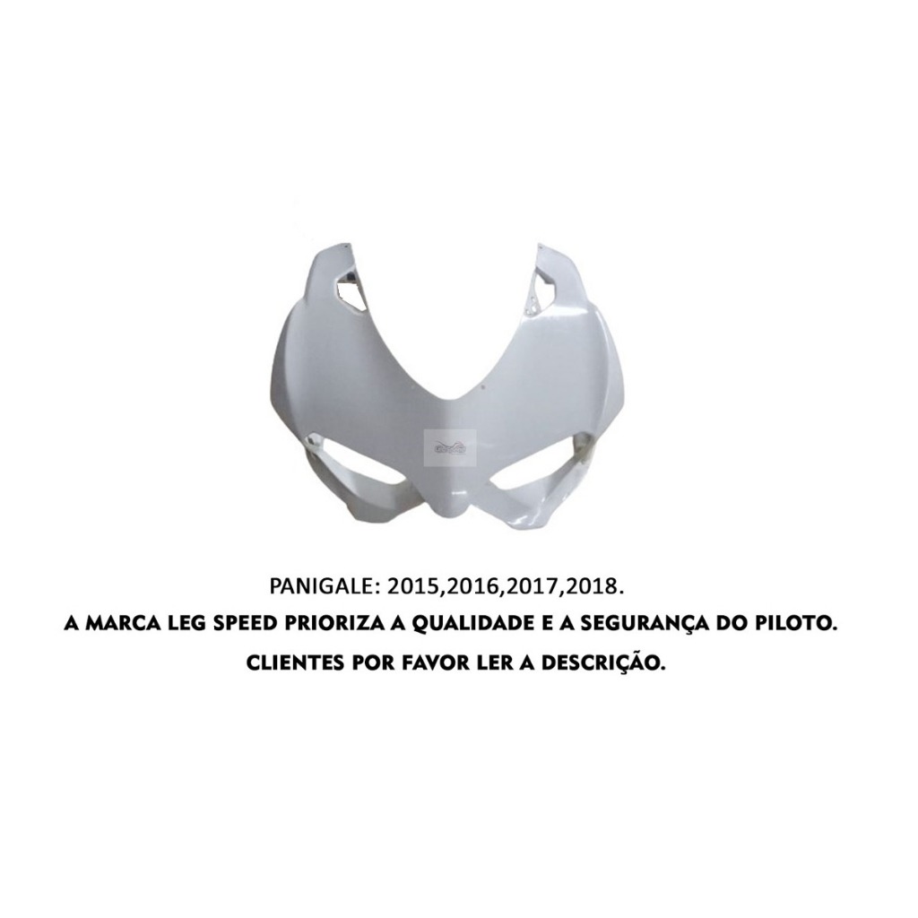 CARENAGEM FRONTAL PANIGALE 899/1199/1299 2015 A 2018 SEM PINTURA