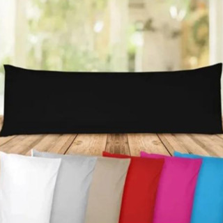 Fronha Capa Travesseiro de Corpo Várias Cores xuxão 1,35x0,45