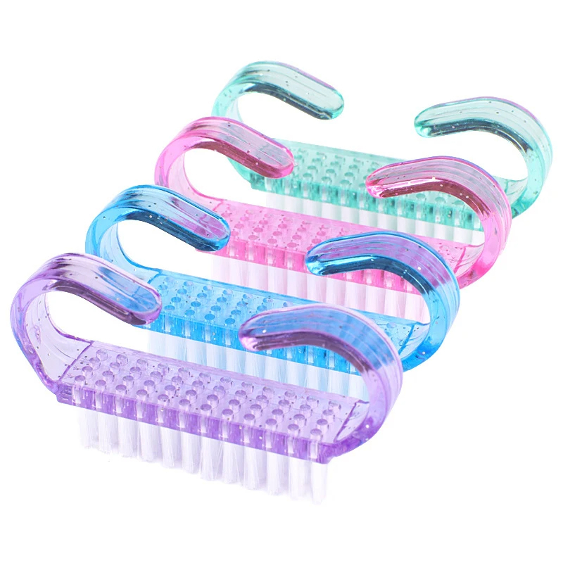 Escovinha de Unhas Kit com 2 Escova Unhas Salão Manicure Limpeza