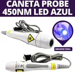 Mini Probe LED AZUL 450Nm para Novo Dermosteam LED - IBRAMED