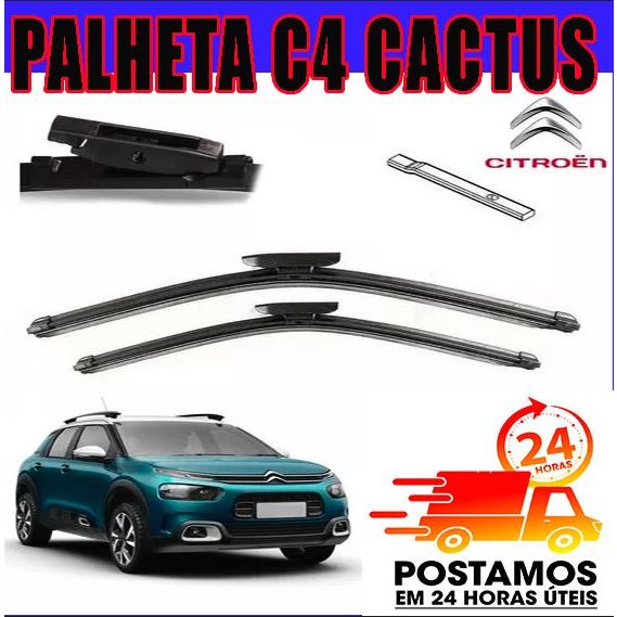 PALHETA LIMPADOR DE PARABRISA C4 CACTUS em Oferta na Shopee