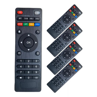Kit 5 Controle Remoto TV BOX Universal - 4k Mx9 Tx3 Tx9 Tx2 Mxq Pro