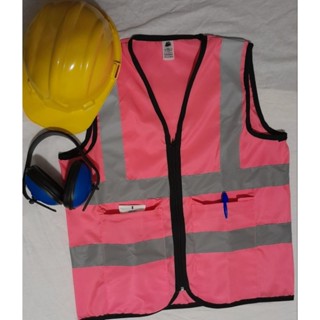 COLETE REFLETIVO ROSA/PINK **UNIFORME/EPI/LOGÍSTICA/RH/ENTREGA*