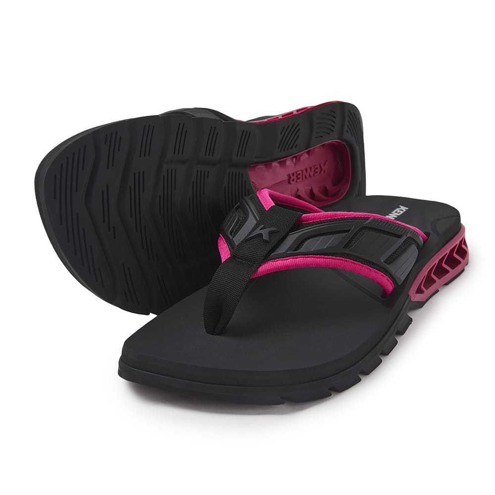 Sandalia Chinelo Kenner Rakka Full Force L7 Masculino Feminino Preto e Rosa DYN Original em Oferta na Shopee