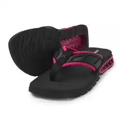Sandalia Chinelo Kenner Rakka Full Force L7 Masculino Feminino Preto e Rosa DYN Original