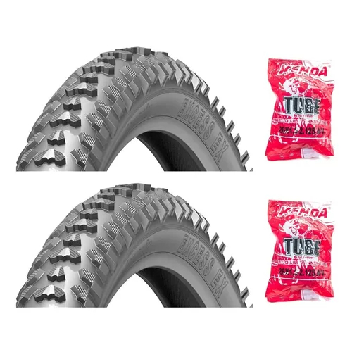 Par Pneu Bike Levorin Excess Aro 26x1.95 + 2 Camaras Kenda em Oferta na Shopee