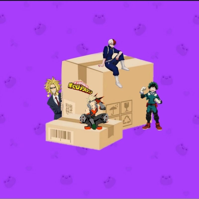 Box de Boku no Hero Academia | Acessórios Aesthetic | Anime em Oferta na Shopee