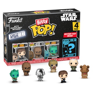FUNKO BITTY POP STAR WARS - HAN SOLO 4-PACK (71513) NOVO ORIGINAL em Oferta na Shopee