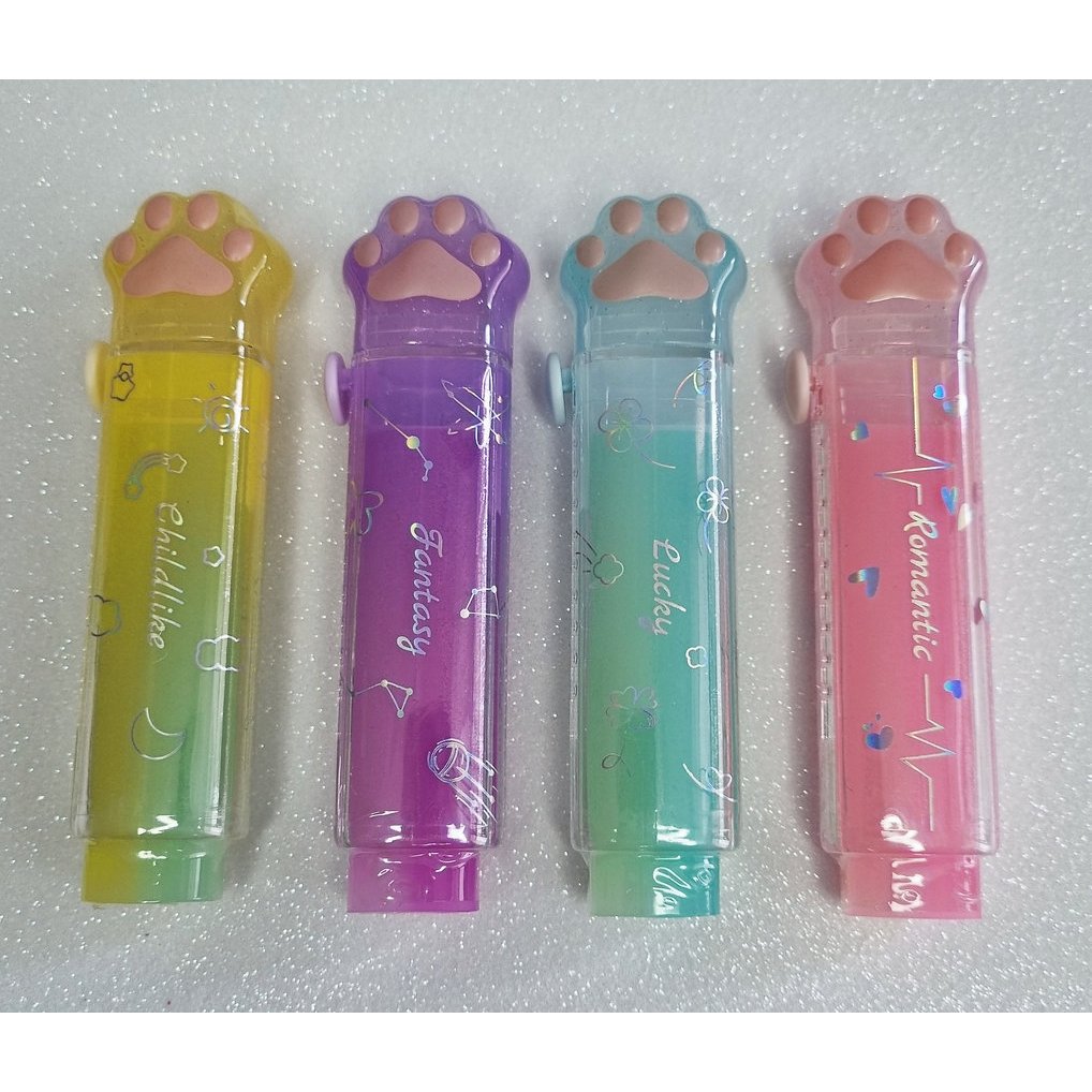 Borracha retrátil patinha fofa