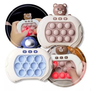 Mini Quick Push Game Machine Pop IT Bubble Console De Jogo Competitivo Fidget Toys For Kids Anti Stress TOY