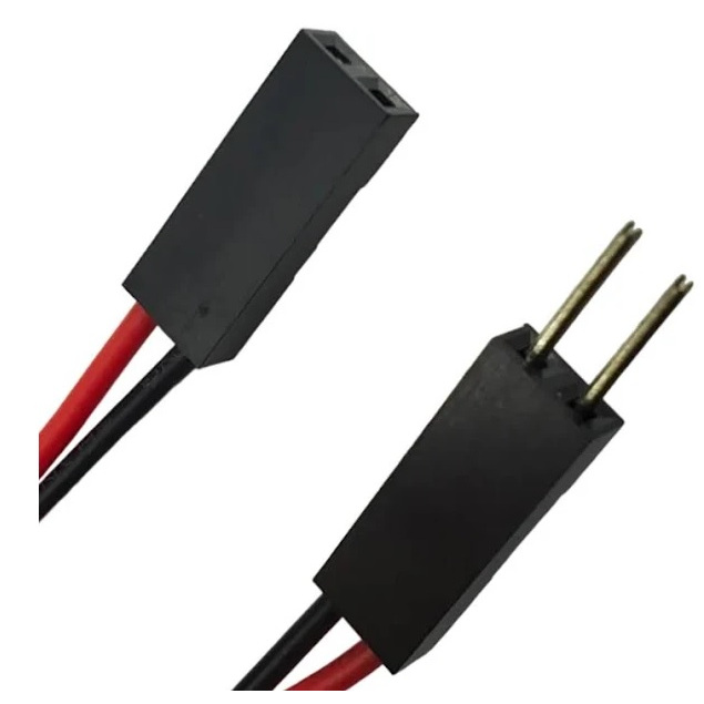 CABO JUMPER DUPONT 70CM MACHO FEMEA 2 PINOS [ Código B3 ]