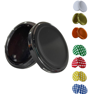 Kit c/25 Tampas Metálicas 74mm em Oferta na Shopee