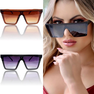 Óculos Solar Máscara Feminino/Masculino Tendência Moderno Clássico Moda Óculos De Sol A003
