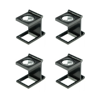 Kit 4 Lupas Conta Fios Gráfica Moda Têxtil Tecido Inspeção em Oferta na Shopee