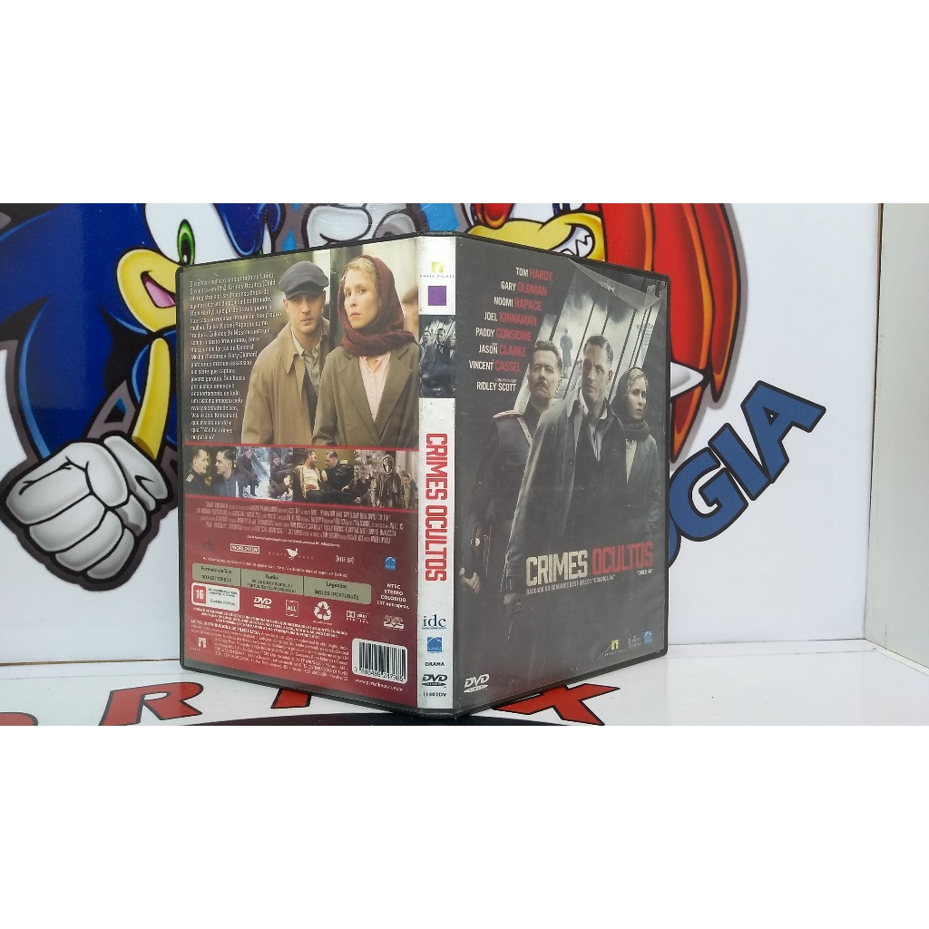 Dvd - Crimes Ocultos - Tom Hardy - Dir: Daniel Esponosa