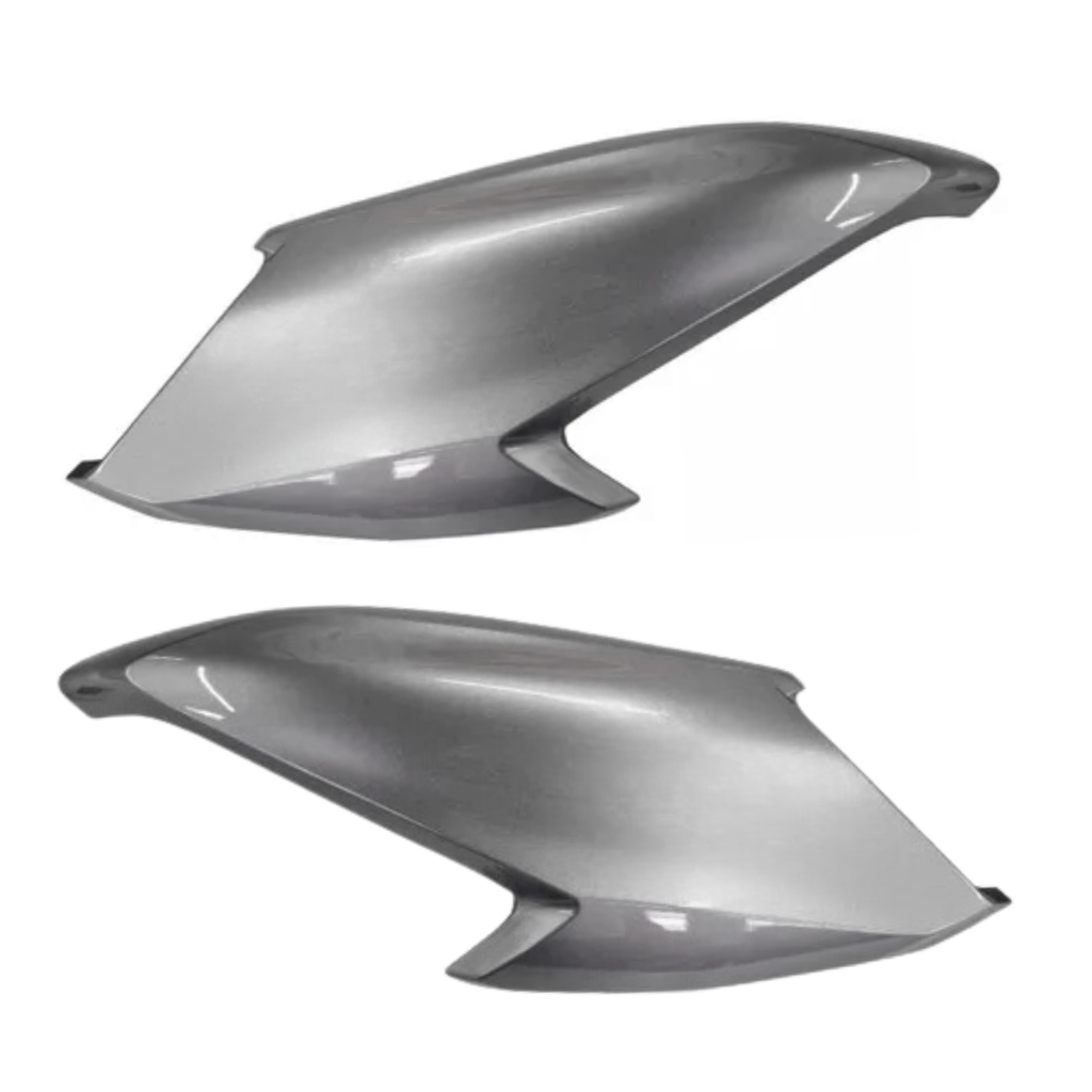 Protetor de Tanque Honda Fan 160 2023 Esd Prata Metalico em Oferta na Shopee