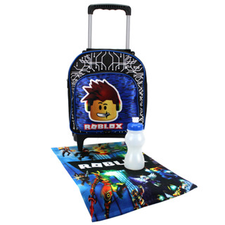 Mochila Infantil Escolar Creche Tam P Roblox Com Rodas