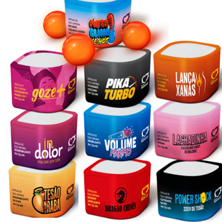 Bolinha explosiva com gel Funcional Excitante, Calor, Frio, Choque, Quente e frio, Adstringente Sexy Fantasy - Sex shop