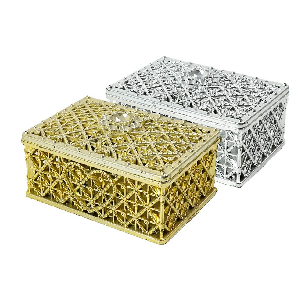 Kit Porta Joias Enfeite Festa Lembrancinhas De Aniversário Bodas de Prata Bodas de Ouro 15 Anos e Eventos Casamentos