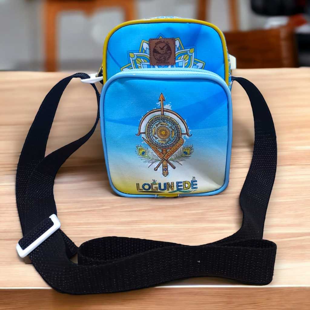 Bolsa Bag Lateral-Shoulder-Orixá-Logun Edé-Umbanda- Candomblé