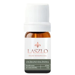 Óleo Essencial OLÍBANO DA ÍNDIA Boswellia serrata QT a-tuieno (60/80%) GT Índia 5 ml - LASZLO