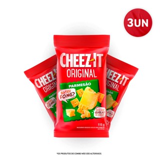 Snack Salgadinho Cheez It Parmesao 03 Unidades