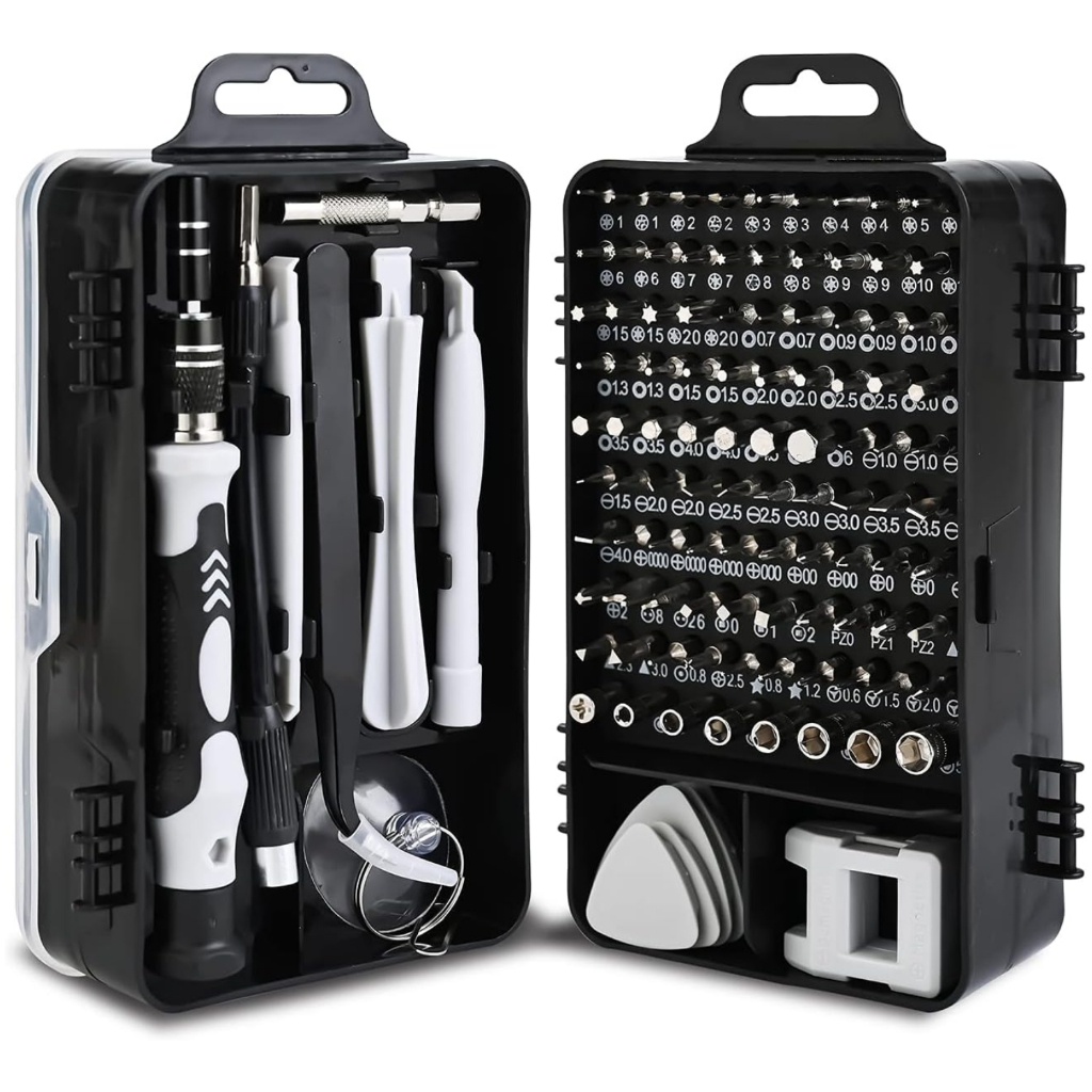 Kit ferramenta 115 chaves de precisão Celular Notebook Tablet Maleta Ferramentas 115 Peças