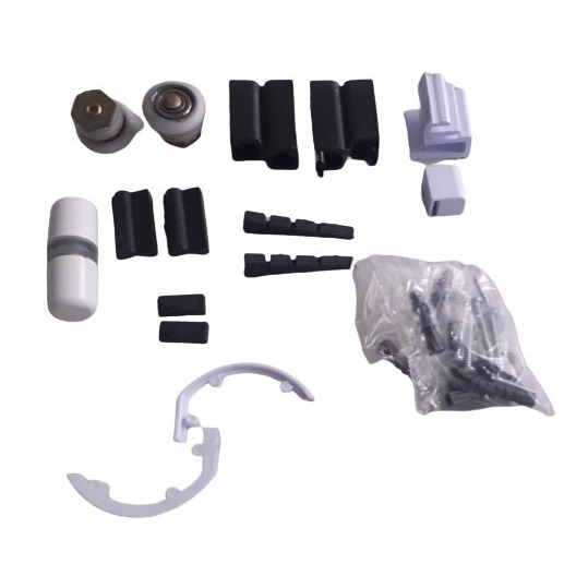 Kit De Acessórios F1 Para Box De Banheiro Frontal Branco