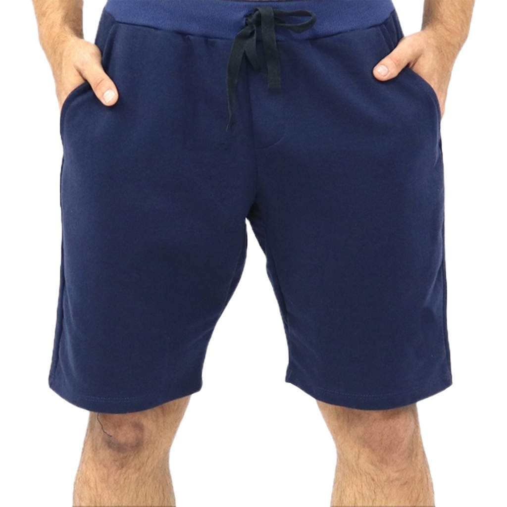 kit 3 bermuda moletom masculino academia shorts com amarração elástico básica treino barato lisa