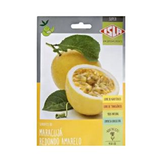 180 Sementes Maracujá Redondo Amarelo - Maracujá Azedo