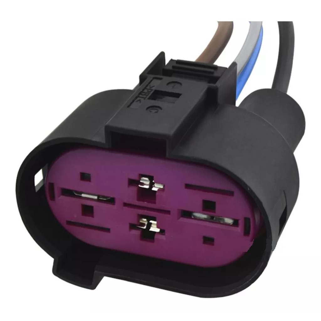 Chicote Plug Resistência Ventoinha VW Bora Golf Polo Audi A3
