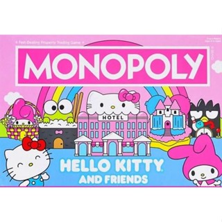 Kit jogo monopoly em miniatura para bonecas baby alive, ourgeneration ou similares - Hello Kitty(Produto oficial Baby Alive For Fun)