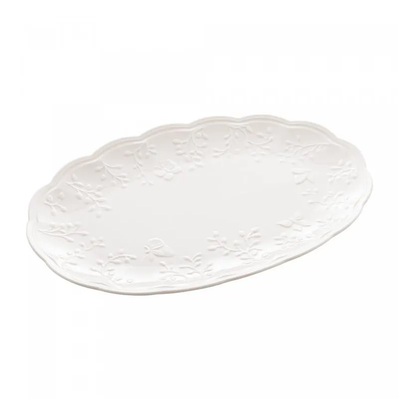 Travessa de Porcelana New Bone Butterfly Flower | Lyor