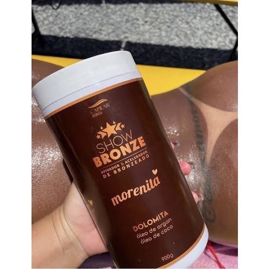 Morenita Ativador e Acelerador de Bronzeado 900g Show Bronze — imagem 2 de 2