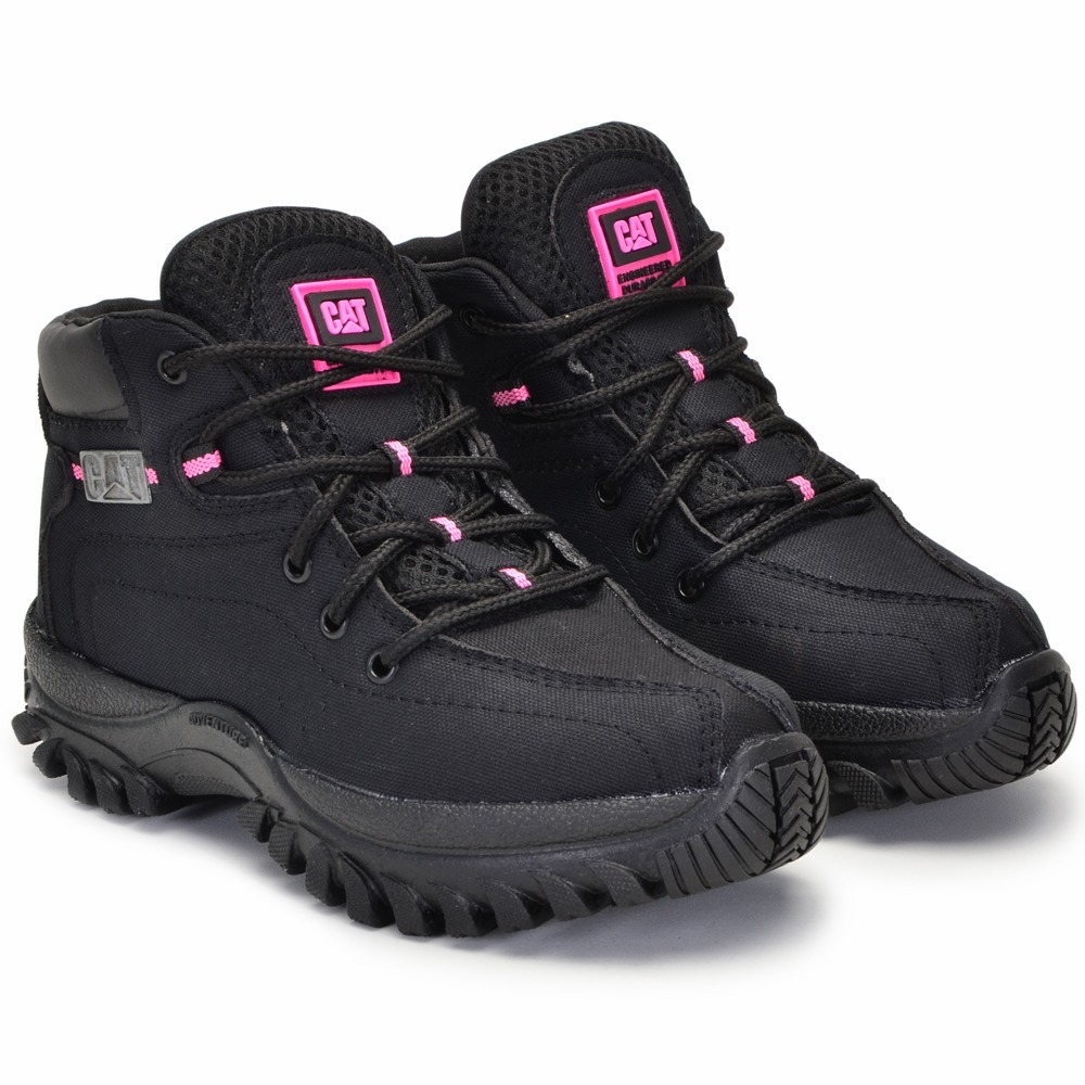 botinha feminina cat shoes adventure luxo