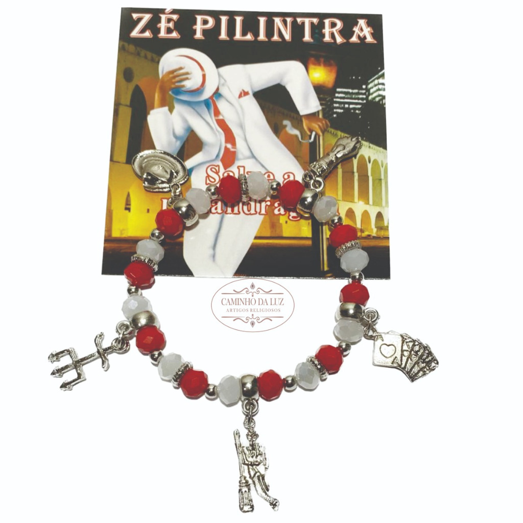 Pulseira De Zé Pilintra - Orixás Entidade Umbanda Candomblé Promoção