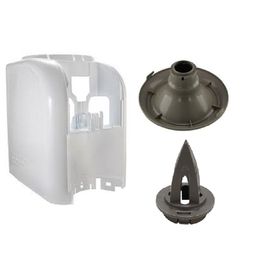 Kit Furador, Suporte Easy e Gabinete Branco do Bebedouro de Mesa Esmaltec Modelo EGM30