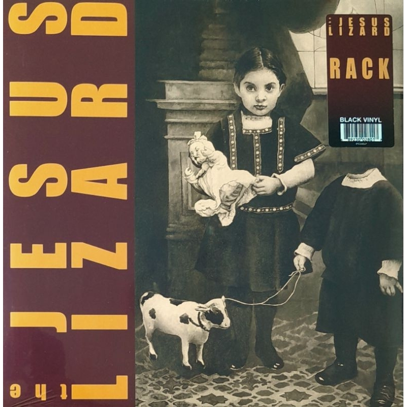 The Jesus Lizard-Rack-lp importado-LACRADO-black vinyl