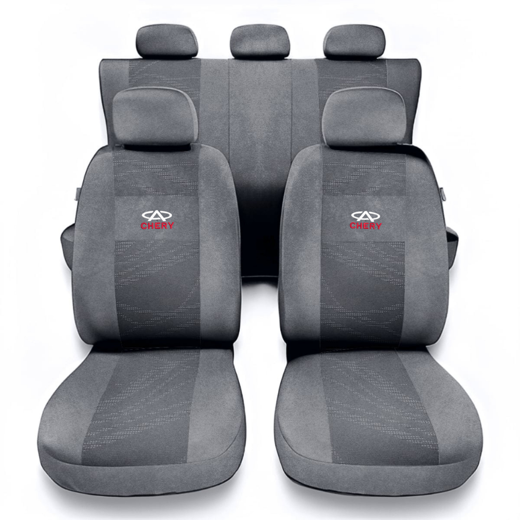 Capa de Banco Tecido Grosso Original Chery – Compatível com Celer, Cielo, QQ, Face e Tiggo em Oferta na Shopee